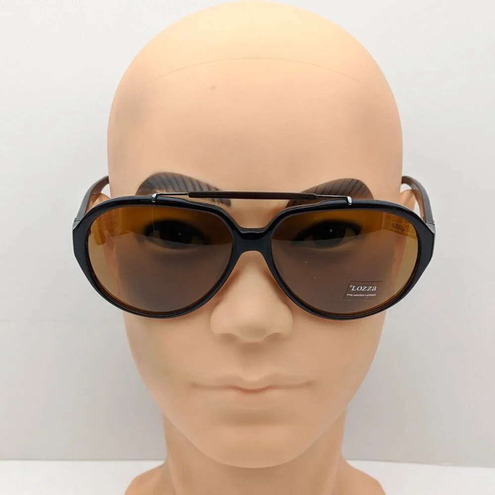 🕶️Lozza SL1840 7HCP Polarized Sunglasses 62/20 120 | ALT325🕶️